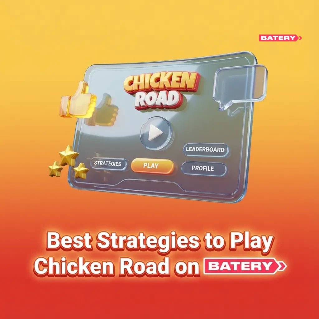 Illustrated guide listing safe strategies and risk management tips for playing the Chicken Road game on Batery