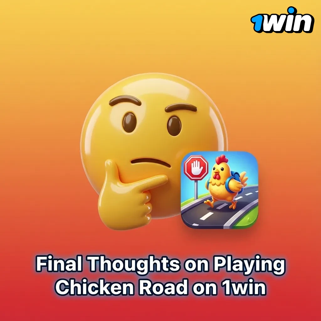 Smartphone showing Chicken Road 1win crash game, bonus offer banner, and Canadian maple leaf in the background