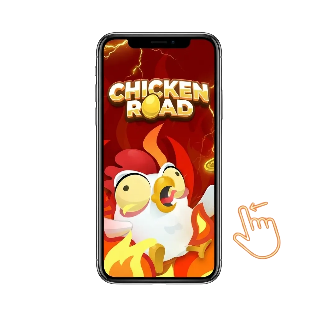 Smartphone showing Chicken Road casino game app download screen with “Install in Canada” button highlighted