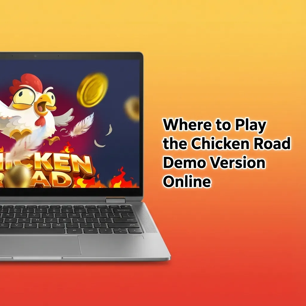 Screenshot of the Chicken Road demo game interface with road layout, bet controls, and virtual balance on screen