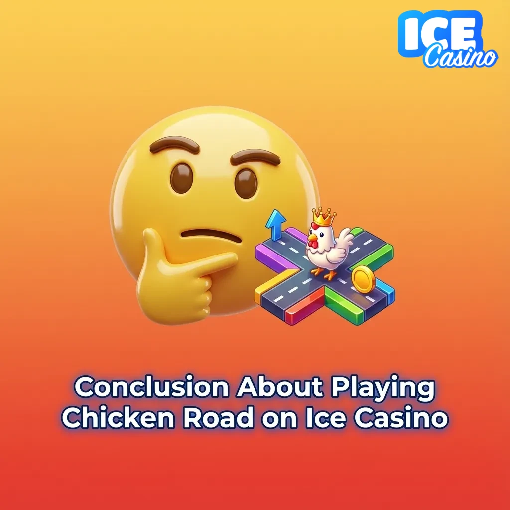 Chicken Road crash game interface on Ice Casino platform showing multiplier controls and gameplay options