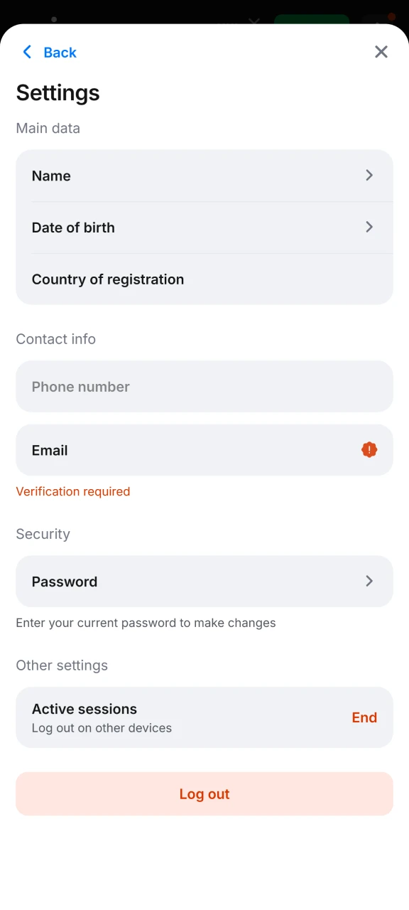 Verify your 1win account before playing Chicken Road.