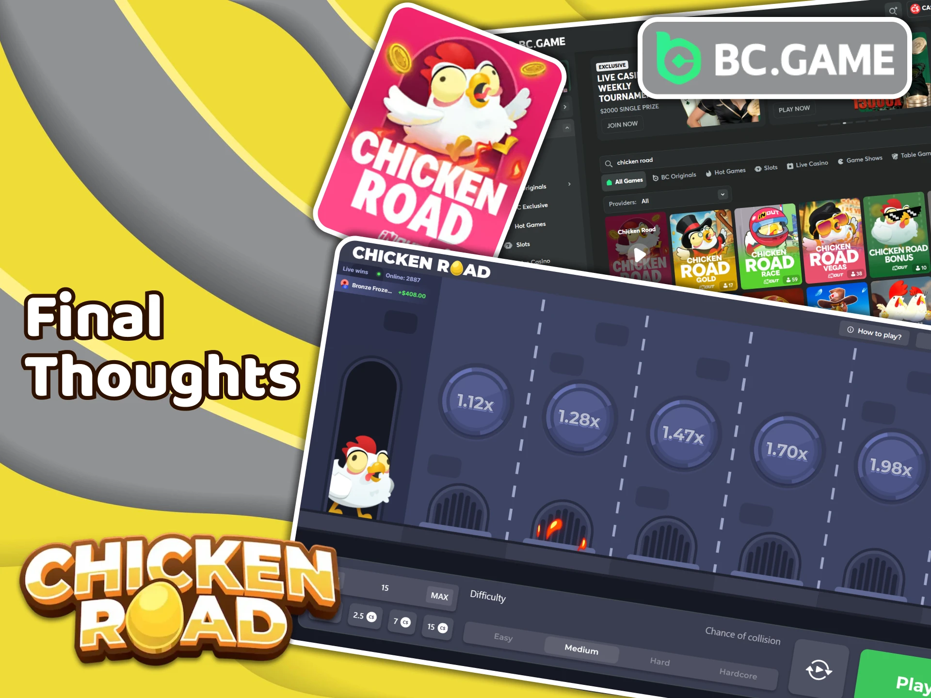 Read the final review of BC Game for Chicken Road players.