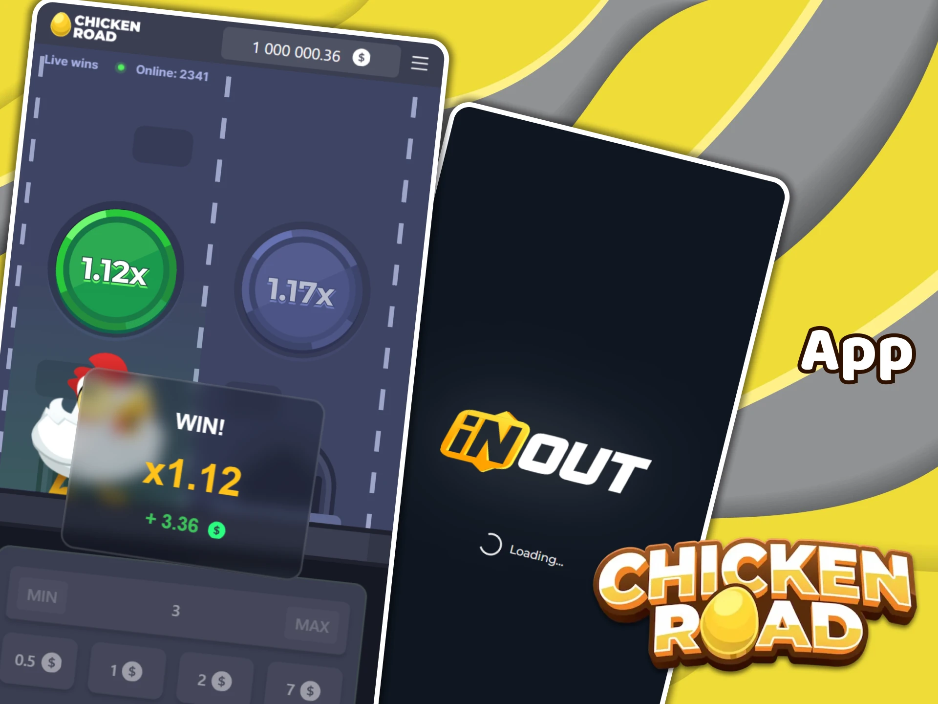 Try the demo version of the Chicken Road game in the casino app.