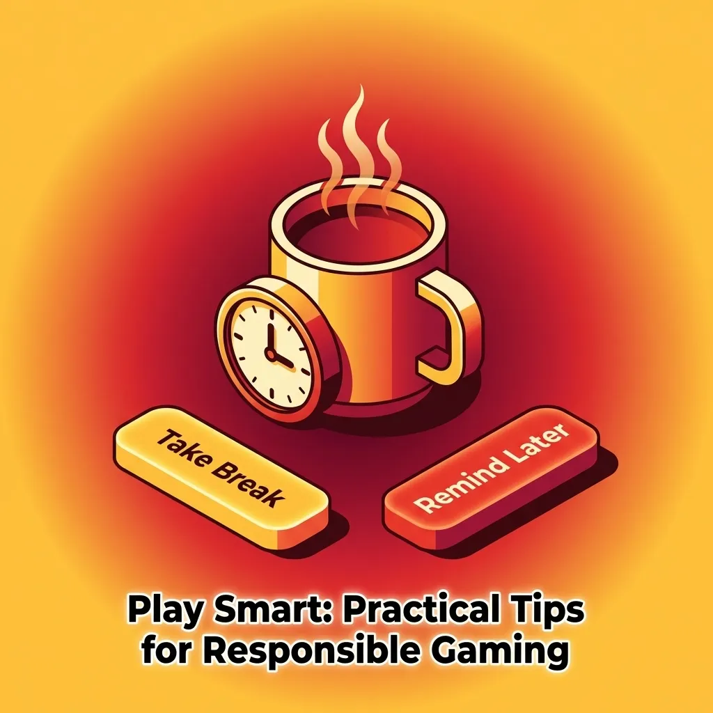 Responsible gaming tips including setting budgets, using limits, and recognizing warning signs for safe play.