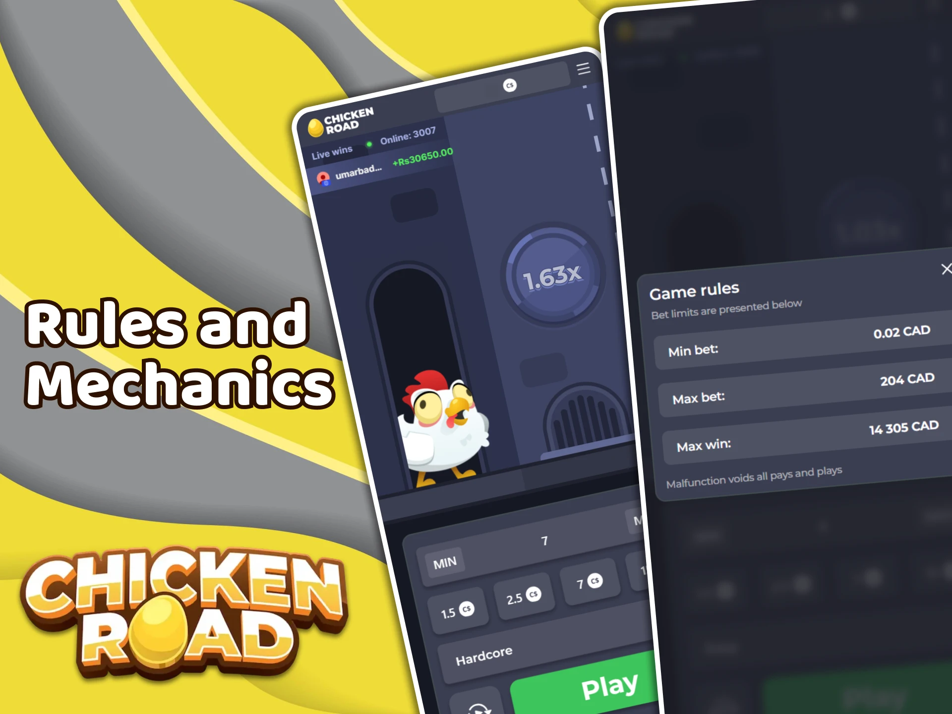 Discover the rules and mechanics of Chicken Road.